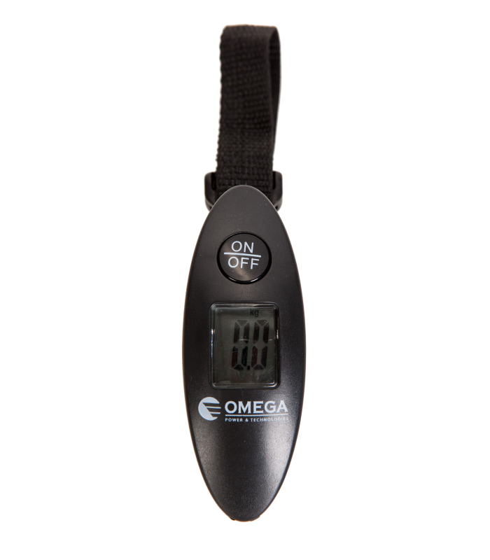 משקל מזוודות דיגיטאלי מיוחד לנסיעות OMEGA