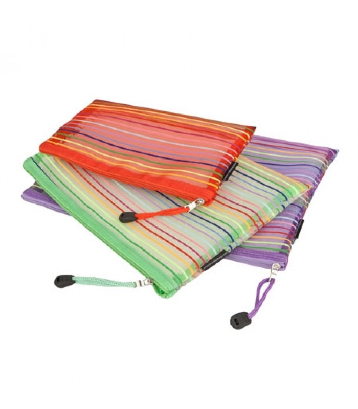 ארגונית אכסון SET OF 3 MESH POUCHES