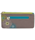 ארנק נשים SAFE ID DAISY DOUBLE ZIP CLUTCH WALLET