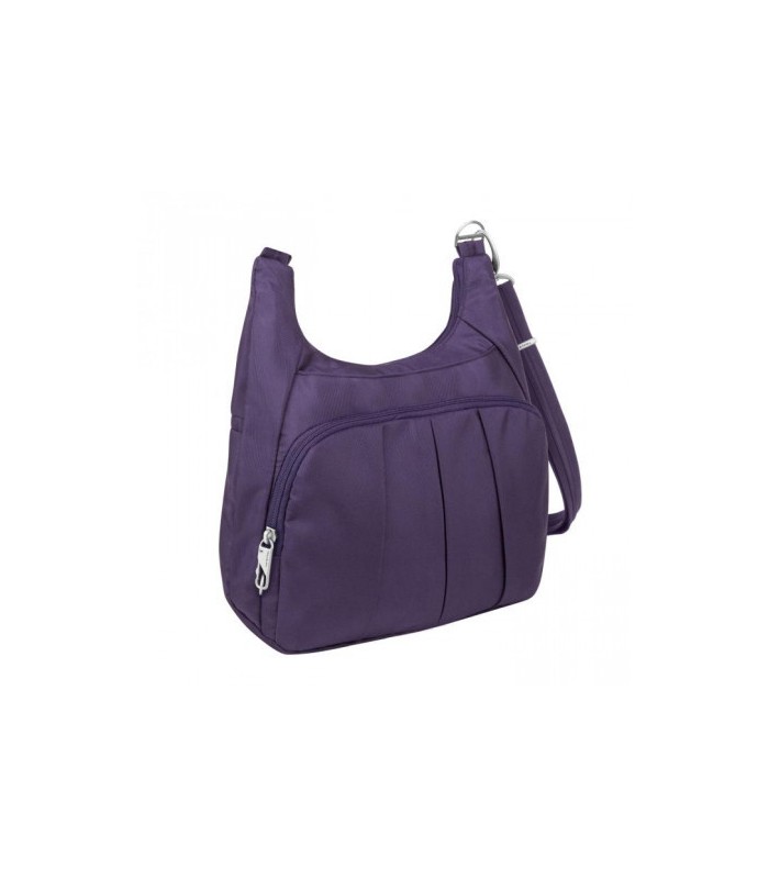 תיק צד נגד גניבות TRAVELON Anti-Theft Classic Pleated Hobo