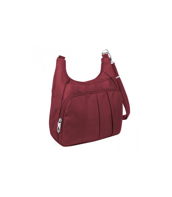 תיק צד נגד גניבות TRAVELON Anti-Theft Classic Pleated Hobo
