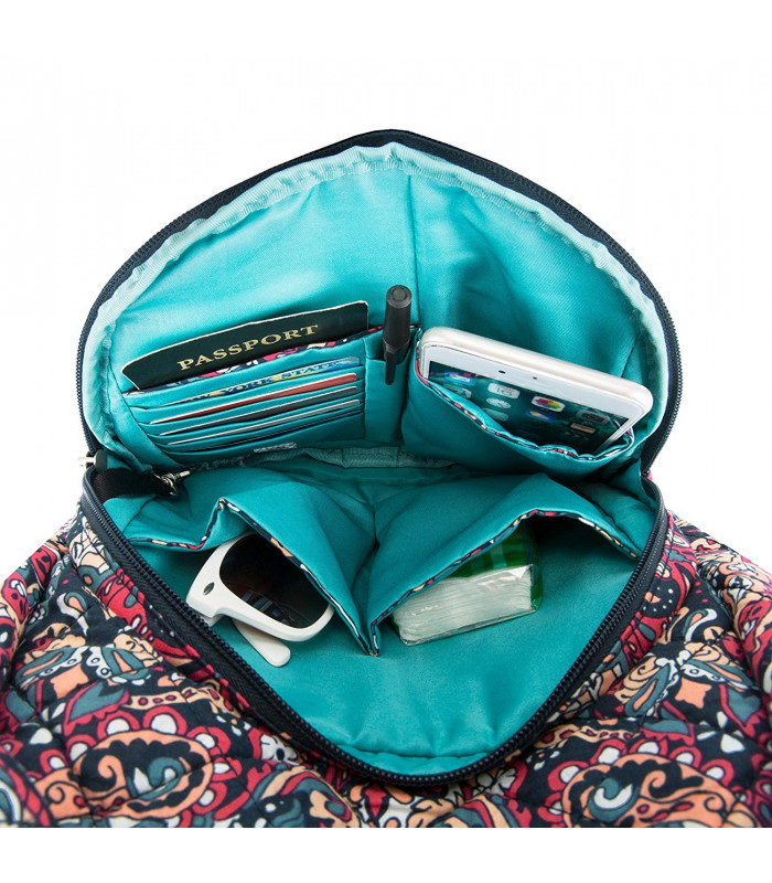 תיק נגד גניבות TRAVELON Anti-Theft Boho Backpack