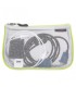 ארגונית אכסון SET OF 3 Assorted Piped Pouches