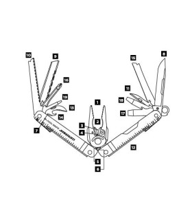 אולר רב כלי Leatherman SUPERTOOL 300