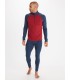 חולצה תרמית חצי רוכסן לגברים Baselayer