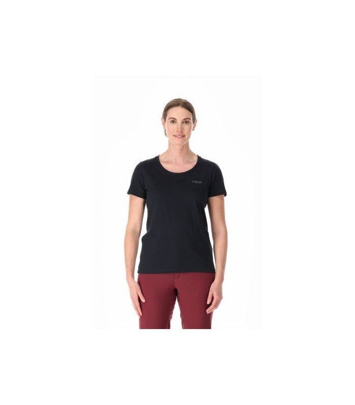 חולצת טי שרט קצרה מכותנה לנשים Stance Mountain Tee