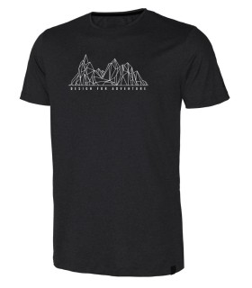 חולצת טי שרט קצרה לגברים T Mountains