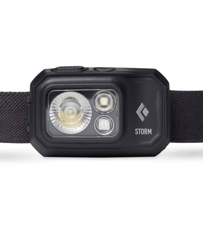 פנס ראש מקצועי + אור אדום Storm 450 Lumens