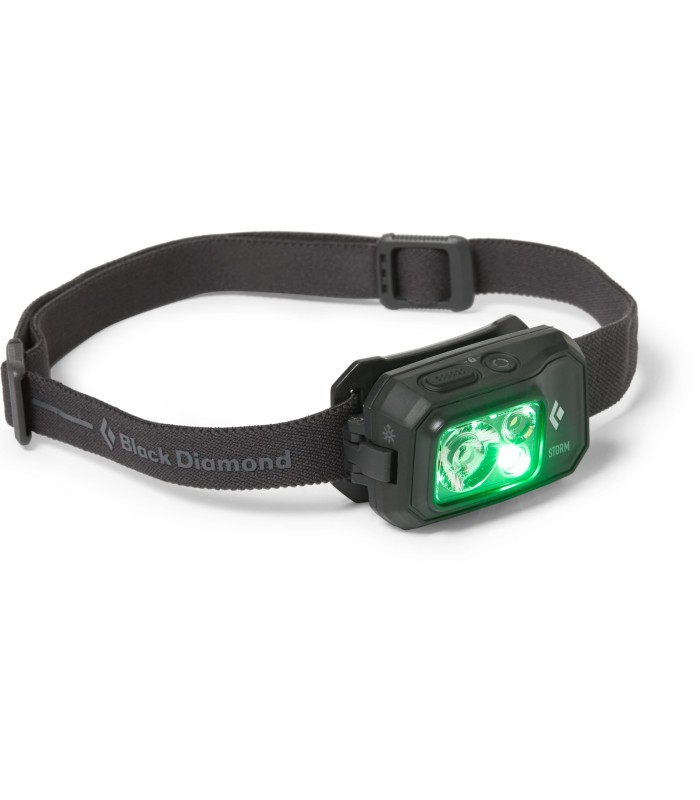 פנס ראש מקצועי + אור אדום Storm 450 Lumens