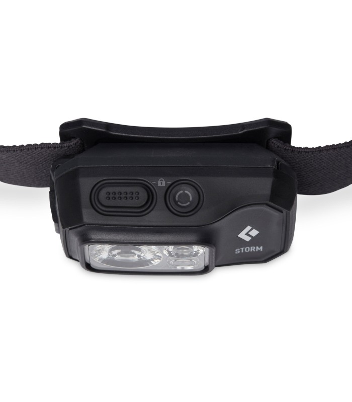 פנס ראש מקצועי + אור אדום Storm 450 Lumens