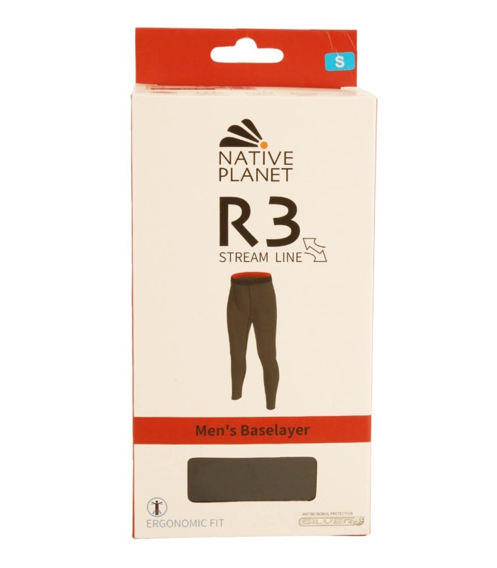 מכנסיים תרמיים מבודדים לגברים Midweight R3