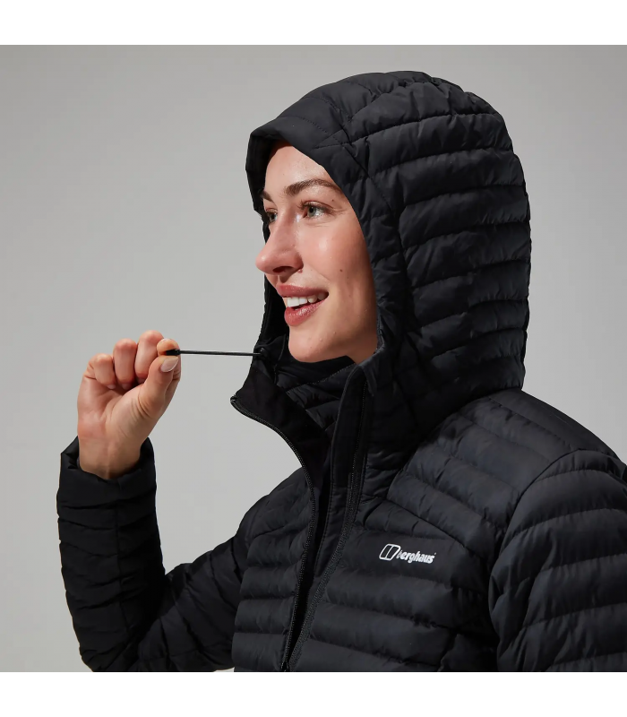 מעיל מבודד עם כובע לנשים Nula Micro Jacket