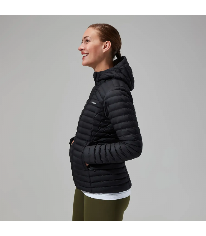 מעיל מבודד עם כובע לנשים Nula Micro Jacket