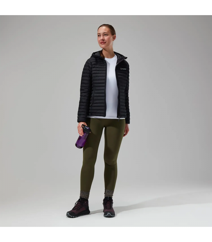מעיל מבודד עם כובע לנשים Nula Micro Jacket
