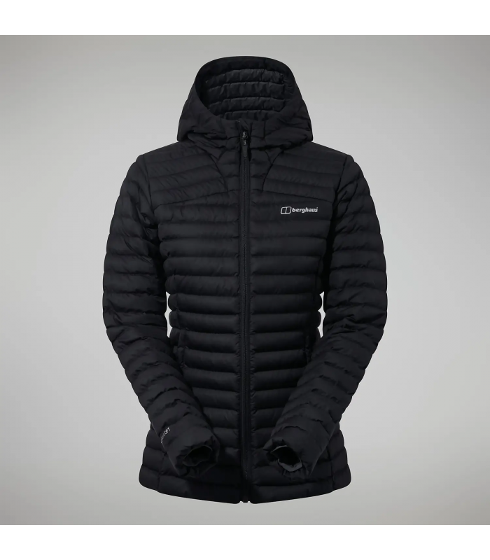מעיל מבודד עם כובע לנשים Nula Micro Jacket
