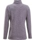 חולצת גולף שרוול ארוך לנשים Wanderlux Marl Turtleneck