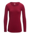 חולצת טי שרט שרוול ארוך לנשים Wanderlux Scoop Neck