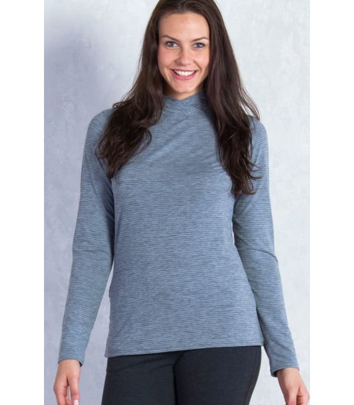 חולצת טי שרט שרוול ארוך לנשים Wanderlux Turtleneck