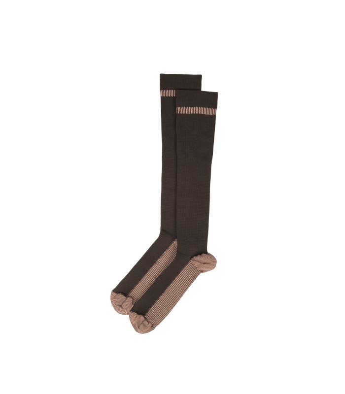 גרבי טיסה עם סיב נחושת L Compress Socks