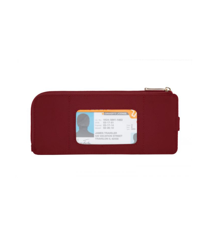 ארנק נשים Slim Zip Wallet