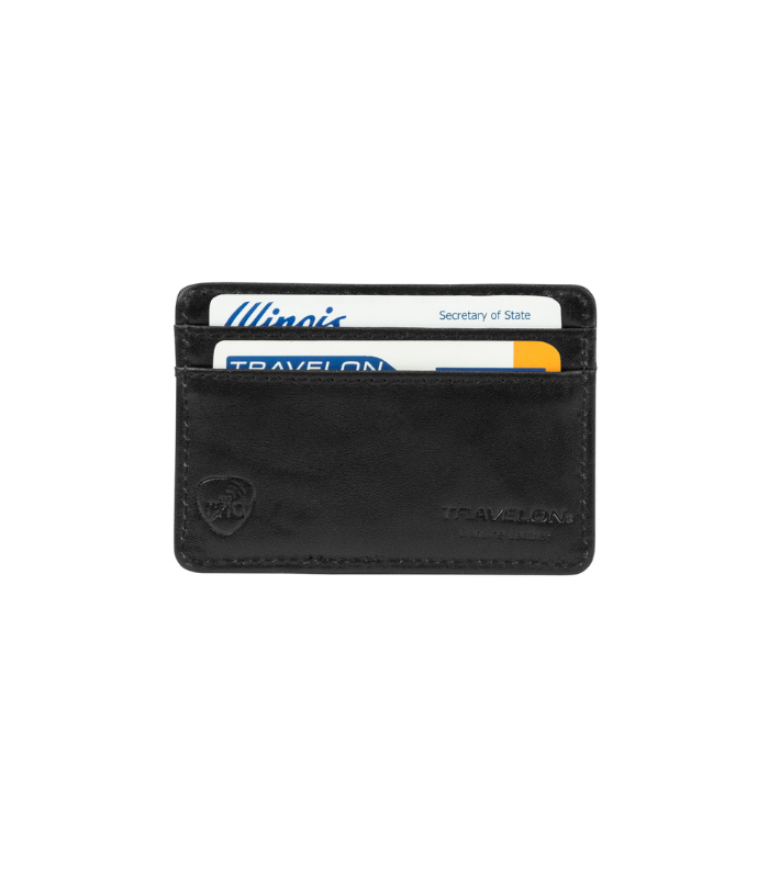 ארנק לכרטיסים Leather Card Holder RFID