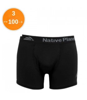 תחתוני בוקסר נושמים Boxer Brief Basicצבע שחור