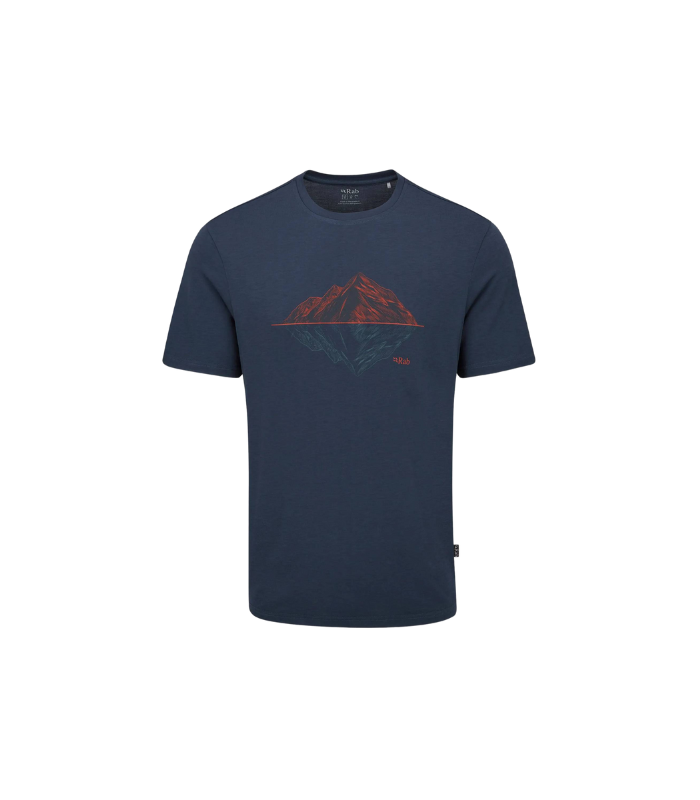 חולצת טי לגברים Crimp Reflection Tee – Rab