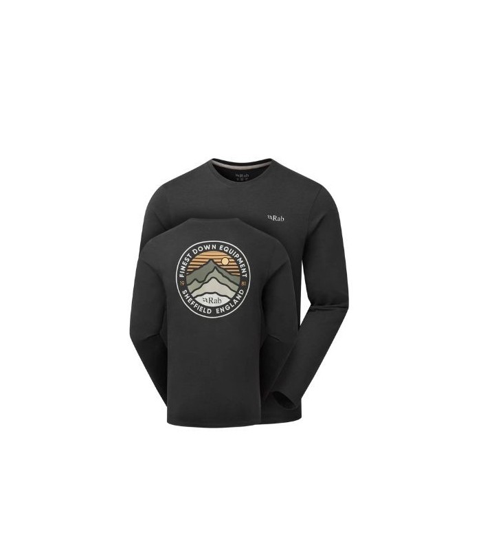 חולצת לגברים שרוול ארוך Basecamp 3 Peaks Tee חדש