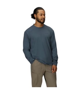 חולצה שרוול ארוך לגברים AirExchange UPF50 Long-Sleeve Crew