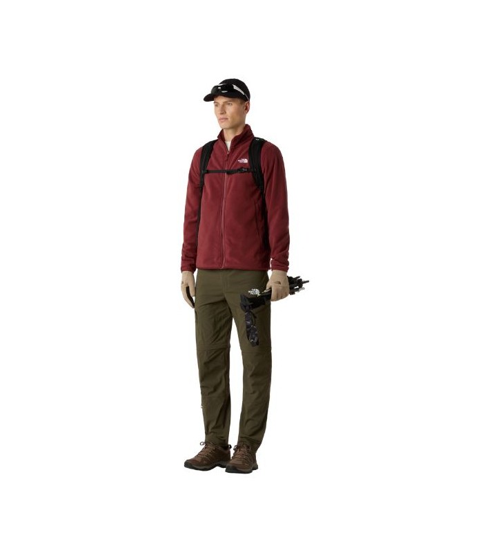 פליס רוכסן מלא לגברים GLACIER FLEECE JACKET
