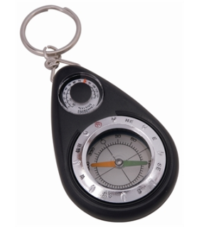 מצפן קומבו MUNKEES KEYCHAIN COMPASS & THERMOMTER